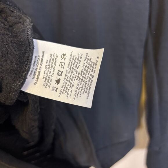 Nike Running Therma Fit Black Turtleneck Pullover Long Sleeve Women's XL - Picture 10 of 10